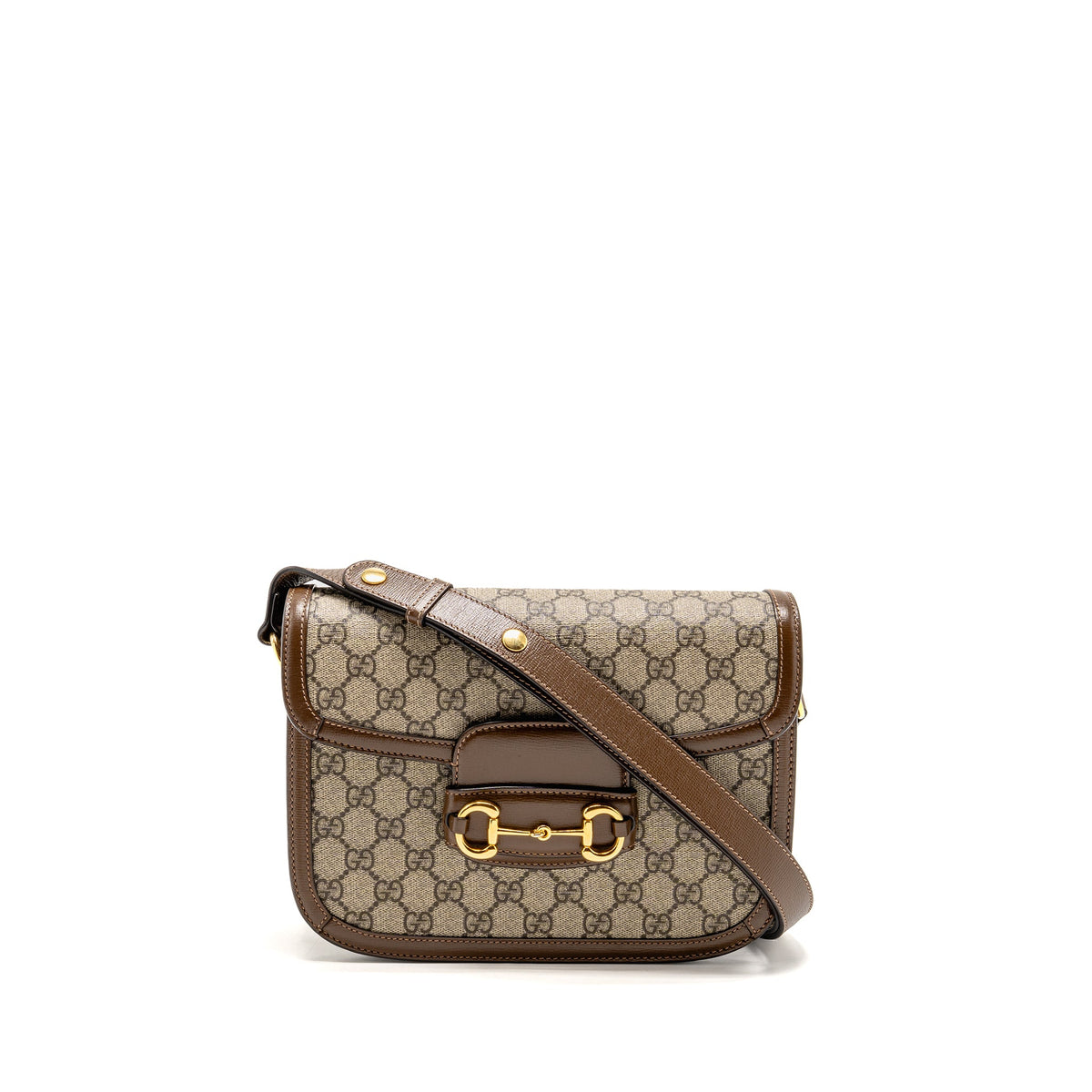gucci-horsebit-1955-shoulder-bag-gg-supreme-canvas-leather-beige-brown-ghw-copy