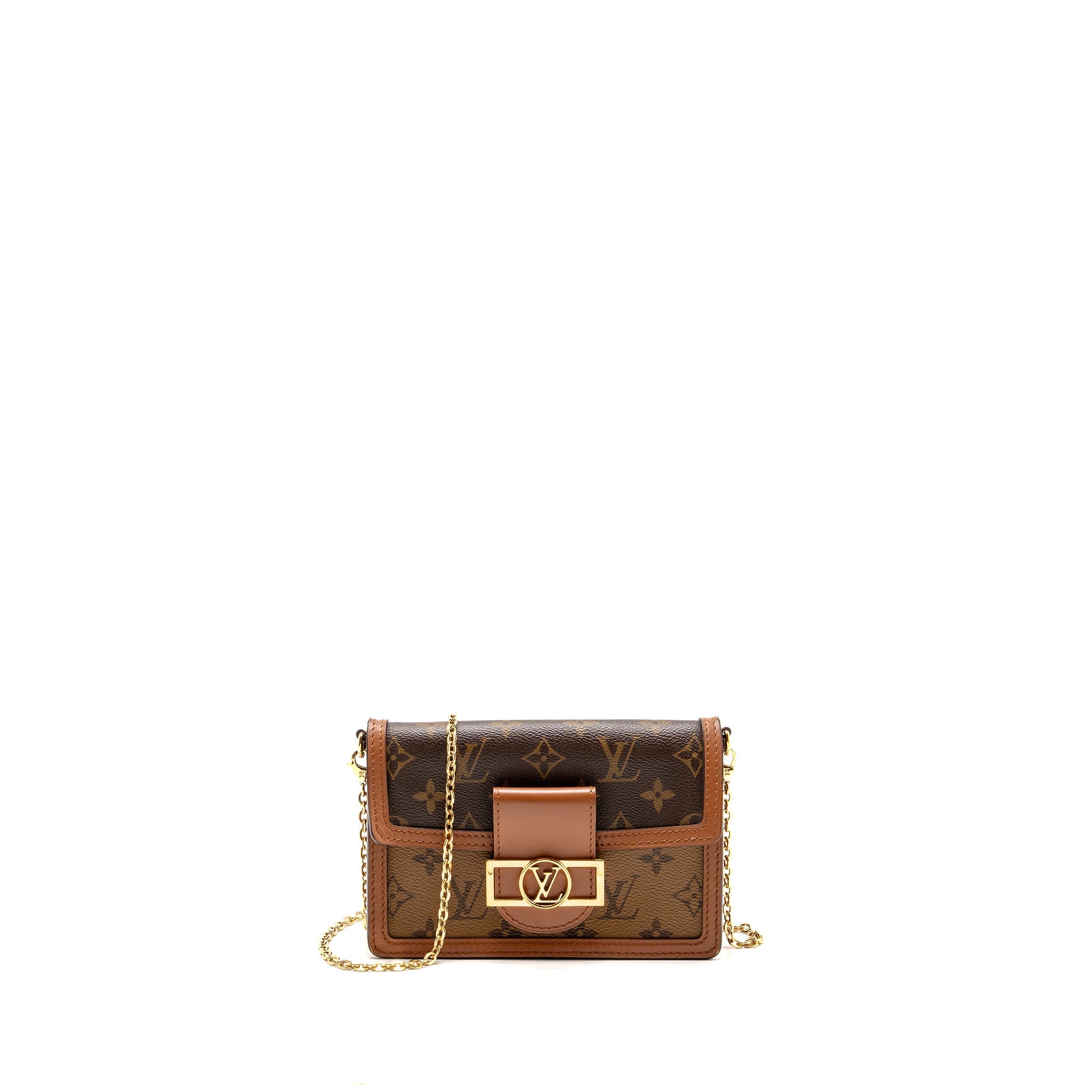 louis-vuitton-dauphine-chain-wallet-monogram-canvas-ghw