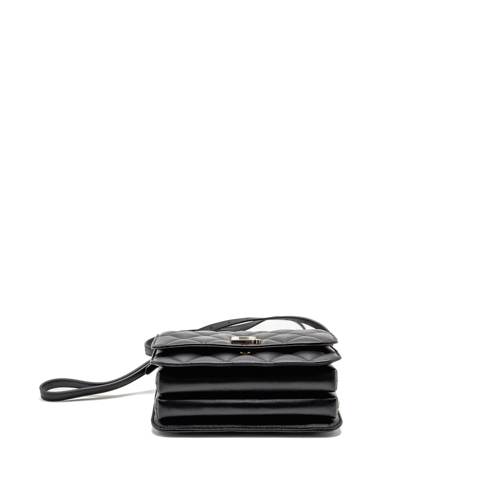 balenciaga-b-shoulder-bag-quilted-calfskin-black-ruthenium-hardware