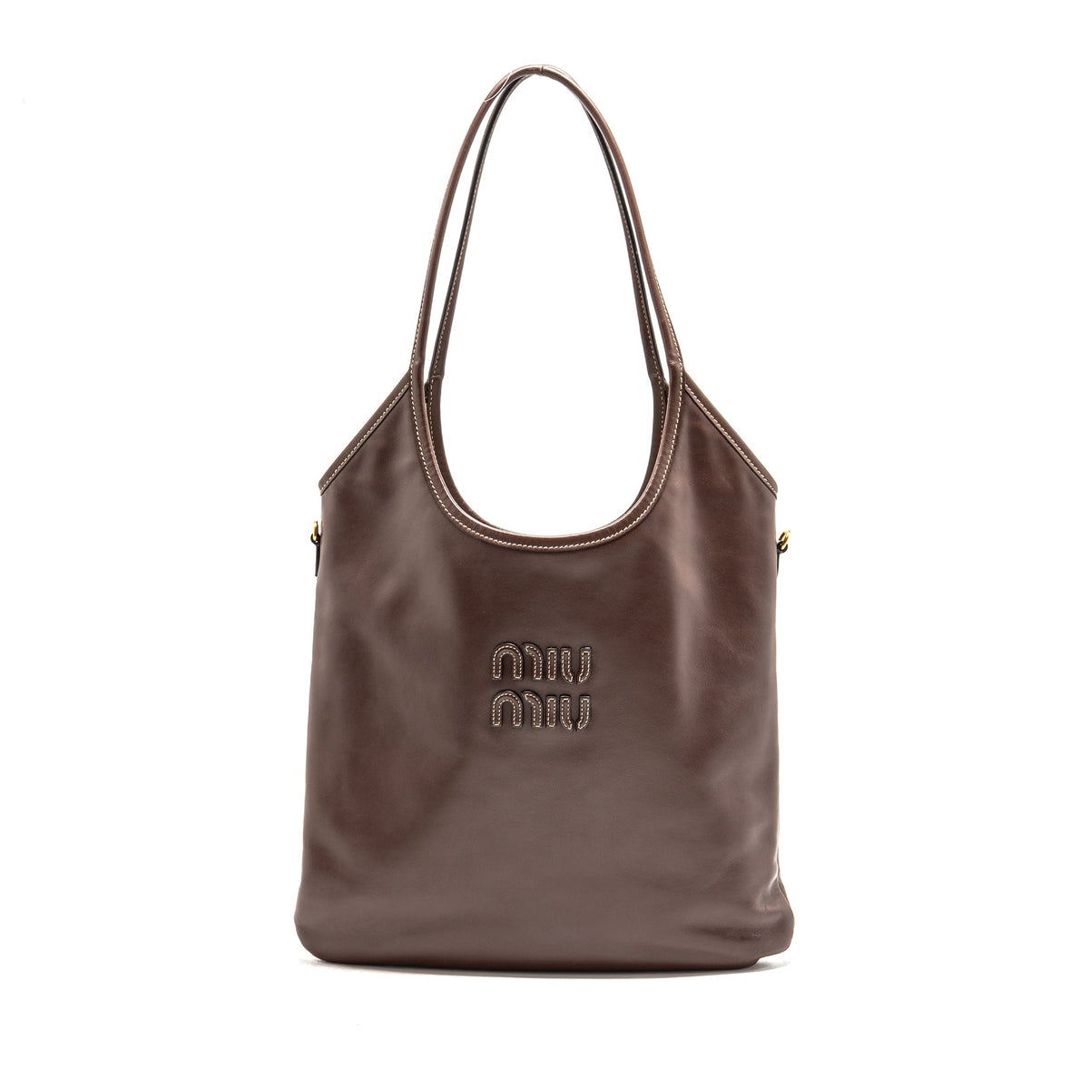 miu-miu-ivy-leather-tote-bag-calfskin-dark-brown-ghw