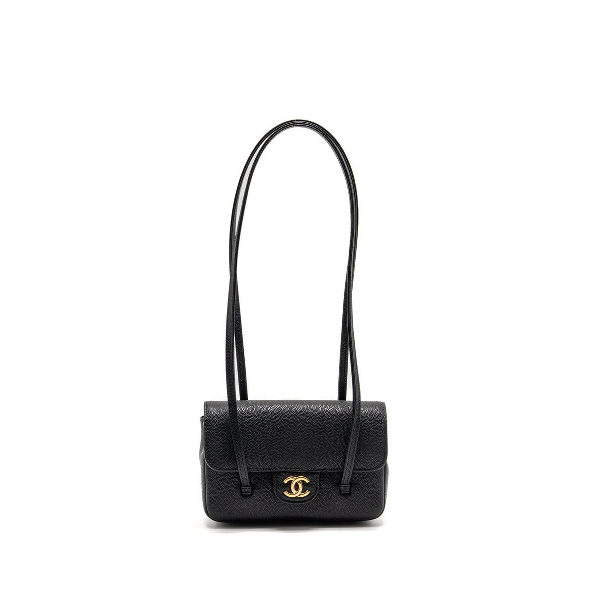 chanel-26p-preppy-coco-clutch-shoulder-bag-caviar-black-ghw-microchip-1