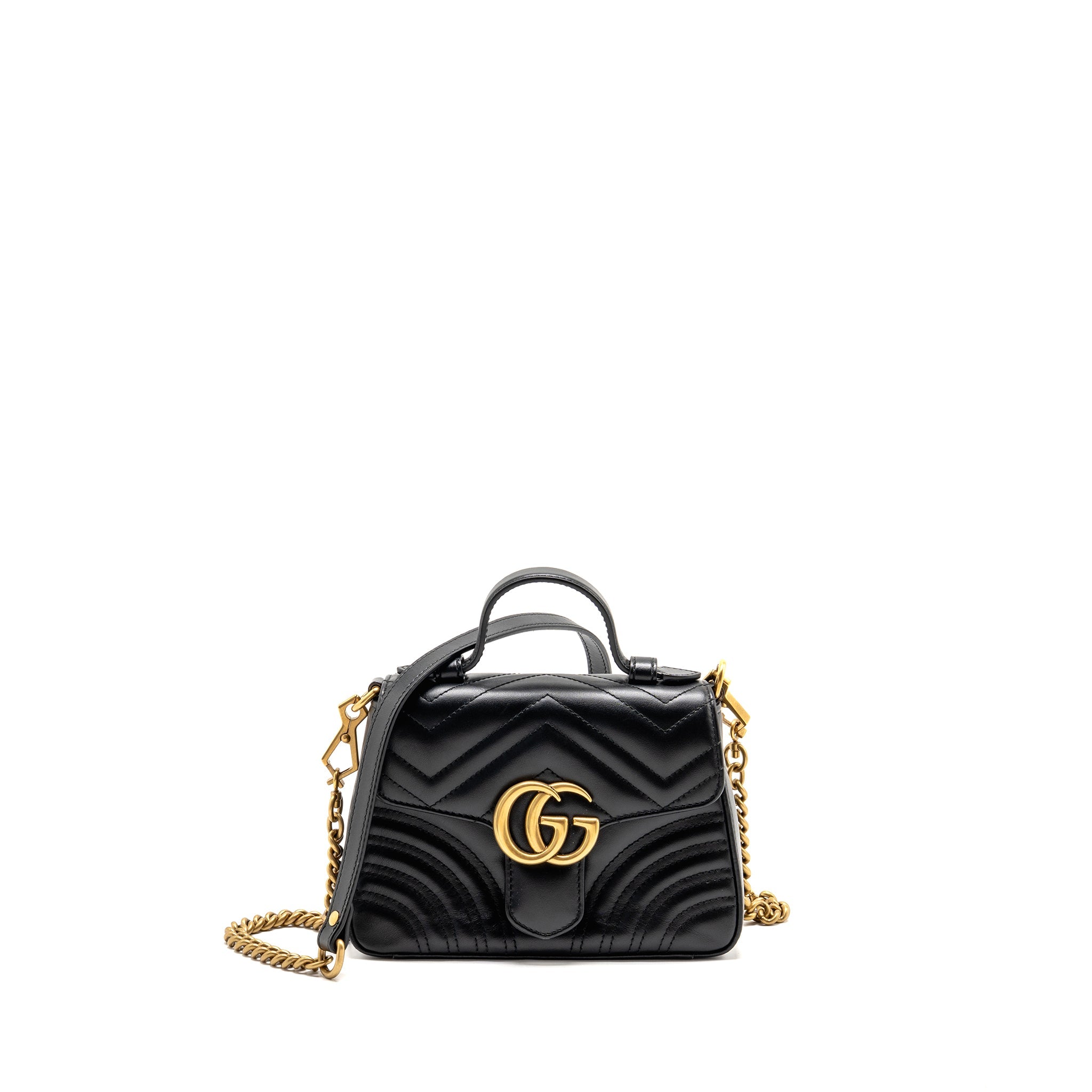 gucci-gg-marmont-mini-top-handle-bag-calfskin-black-ghw-copy