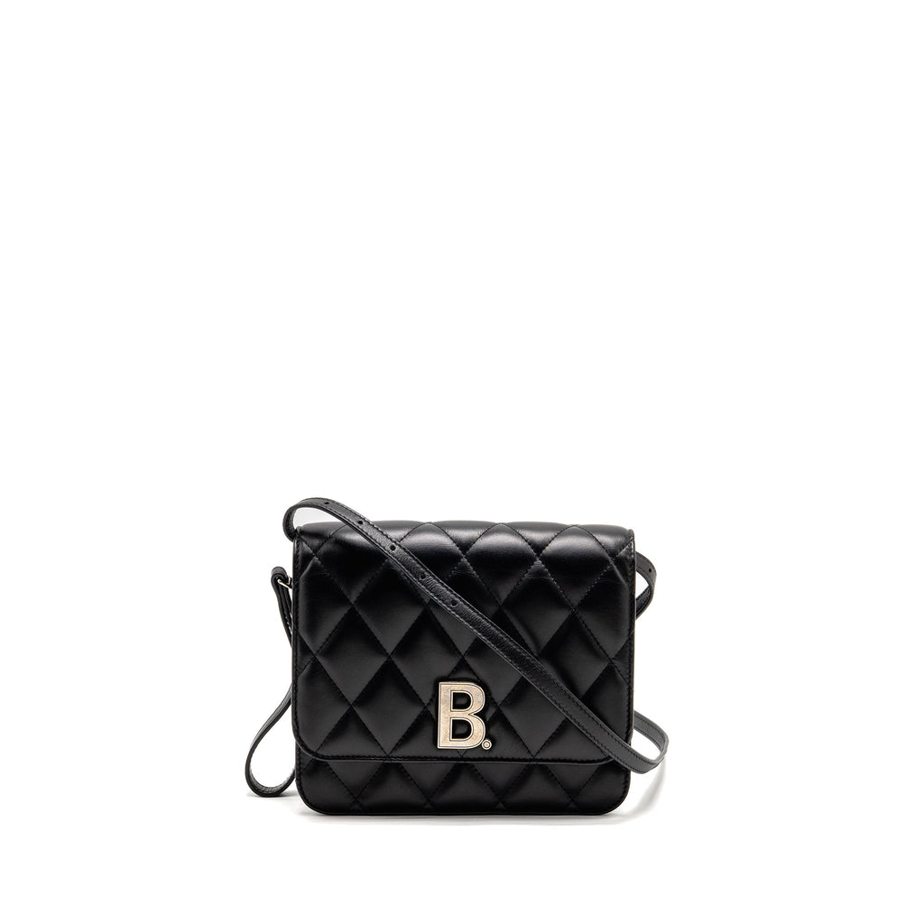 balenciaga-b-shoulder-bag-quilted-calfskin-black-ruthenium-hardware