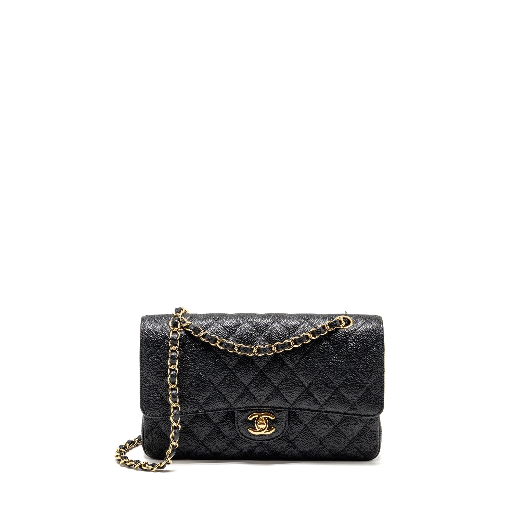 chanel-medium-classic-double-flap-bag-caviar-black-ghw-37
