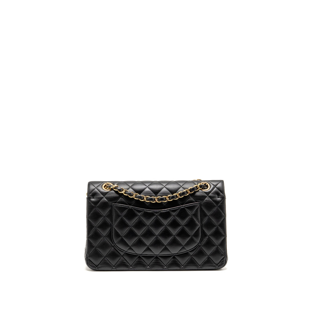 chanel-medium-classic-double-flap-bag-lambskin-black-ghw-copy-4