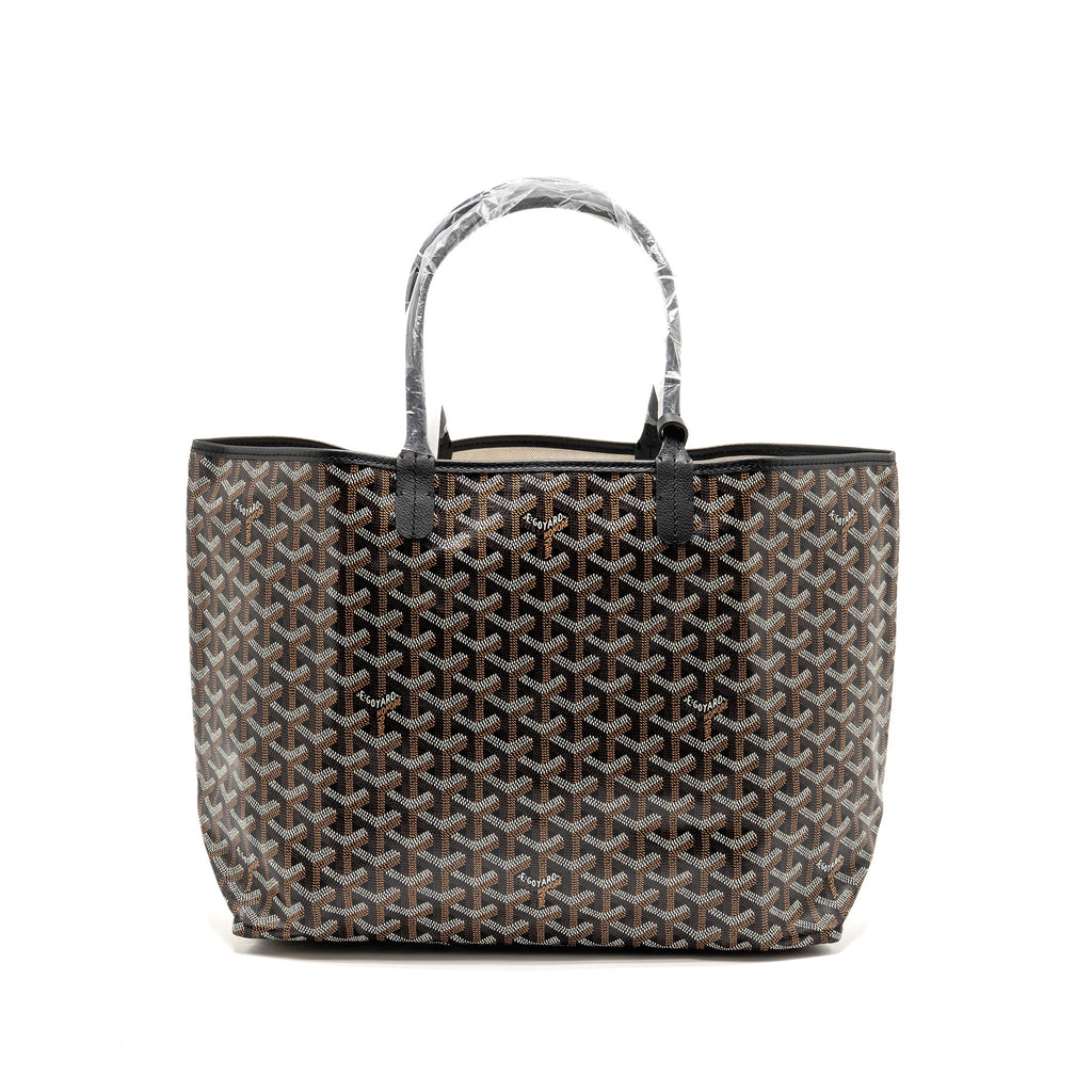 goyard-saint-louis-pm-tote-goyardine-canvas-calfskin-black-shw
