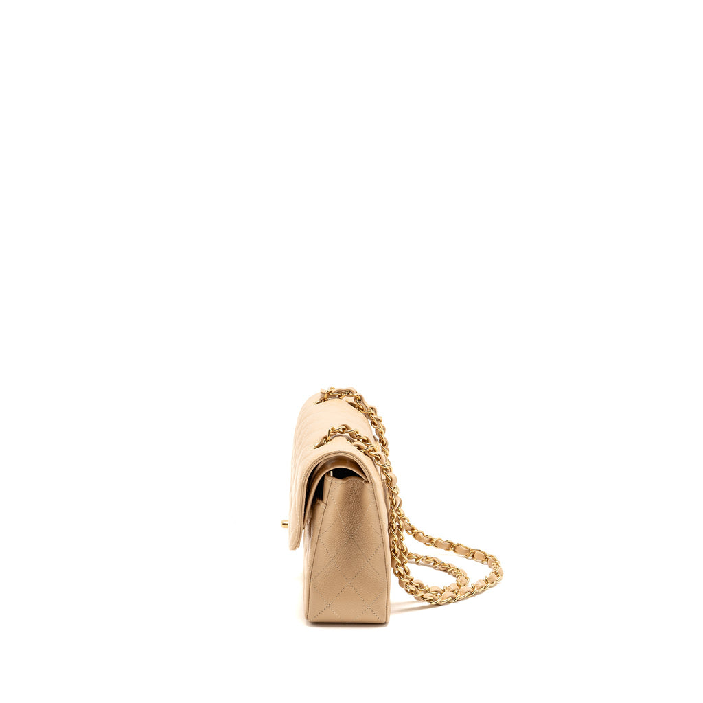 chanel-small-classic-double-flap-bag-caviar-beige-ghw-microchip-copy