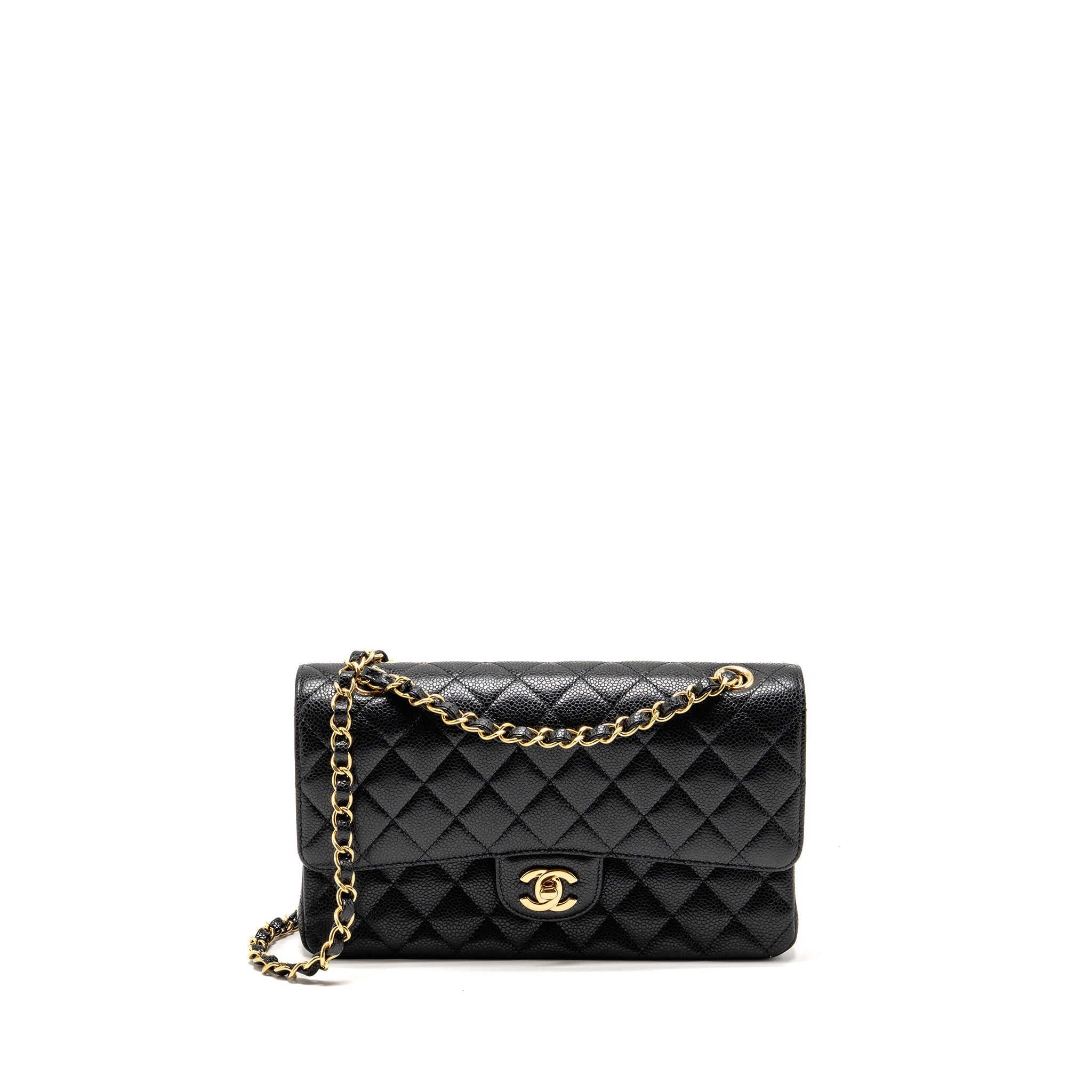 chanel-medium-classic-double-flap-bag-caviar-black-ghw-microchip-copy