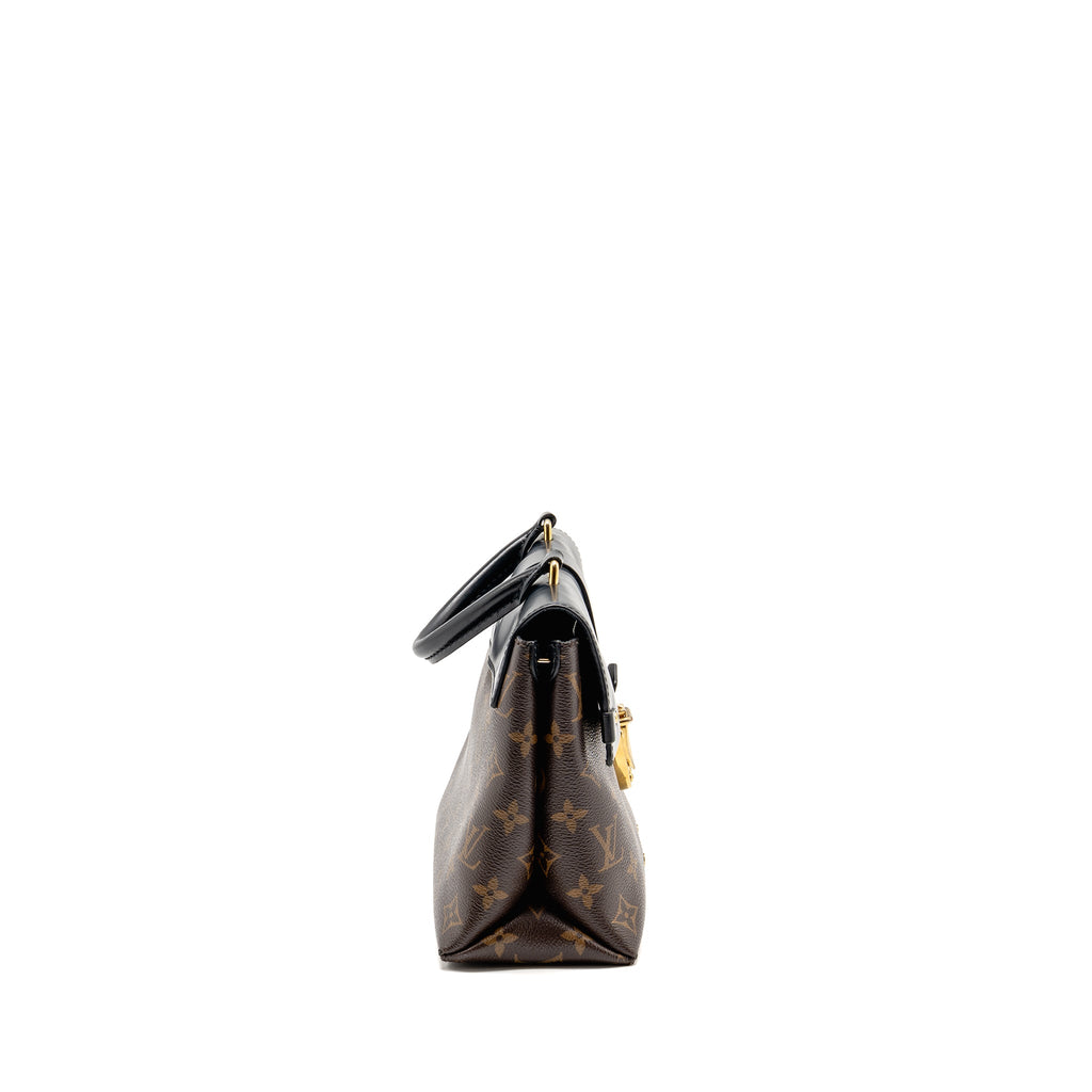 louis-vuitton-one-handle-mm-monogram-canvas-leather-black-ghw-copy