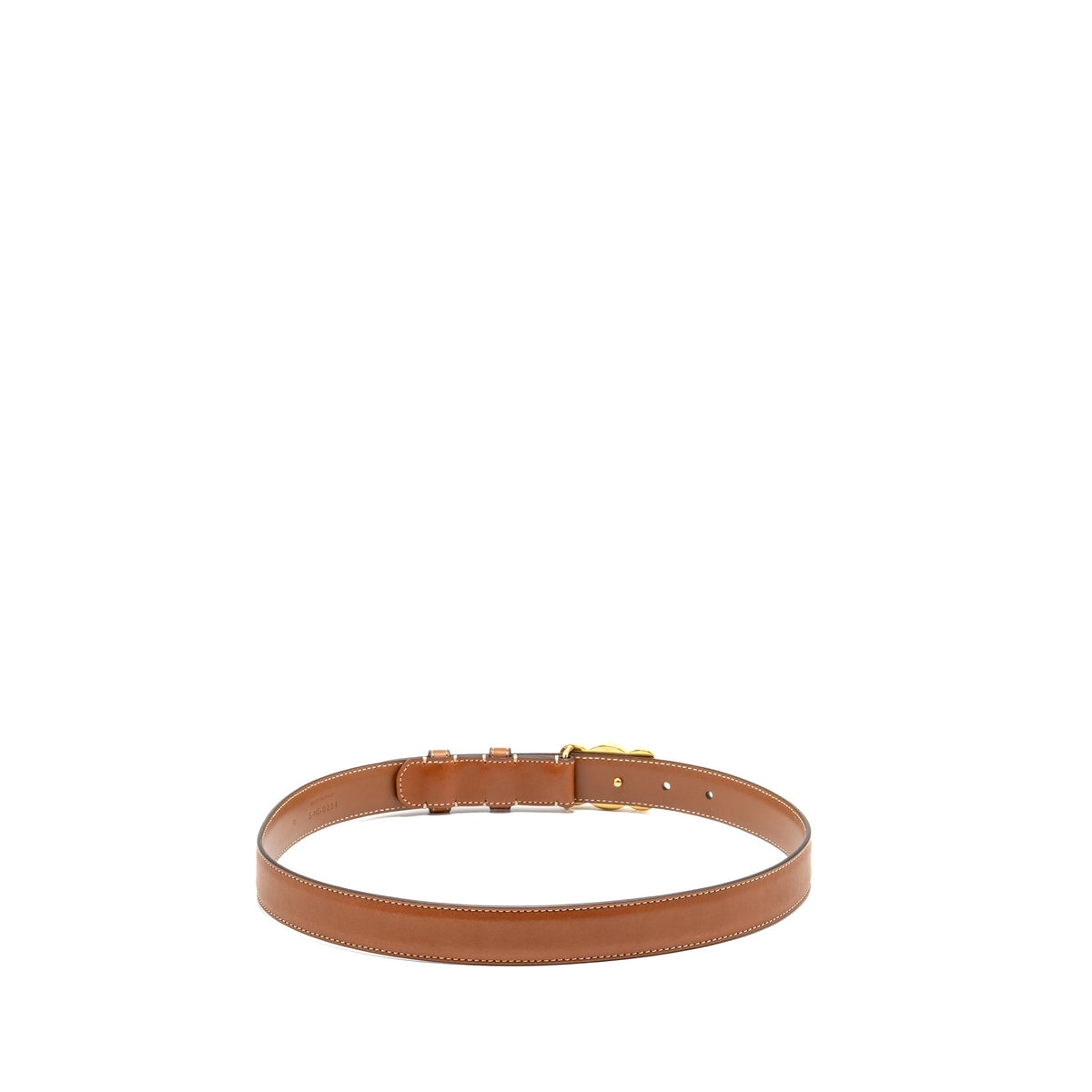 celine-size-75-triomphe-belt-25mm-natural-calfskin-tan-ghw