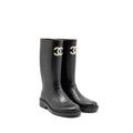 chanel-size-38-25b-high-boots-caoutchouc-black