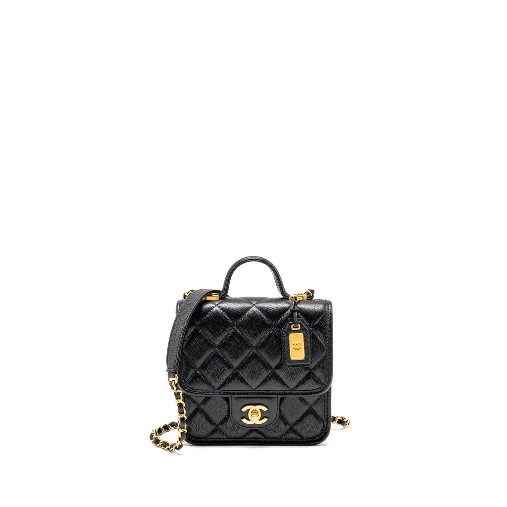 chanel-22k-mini-flap-bag-with-top-handle-caviar-black-ghw-microchip-copy