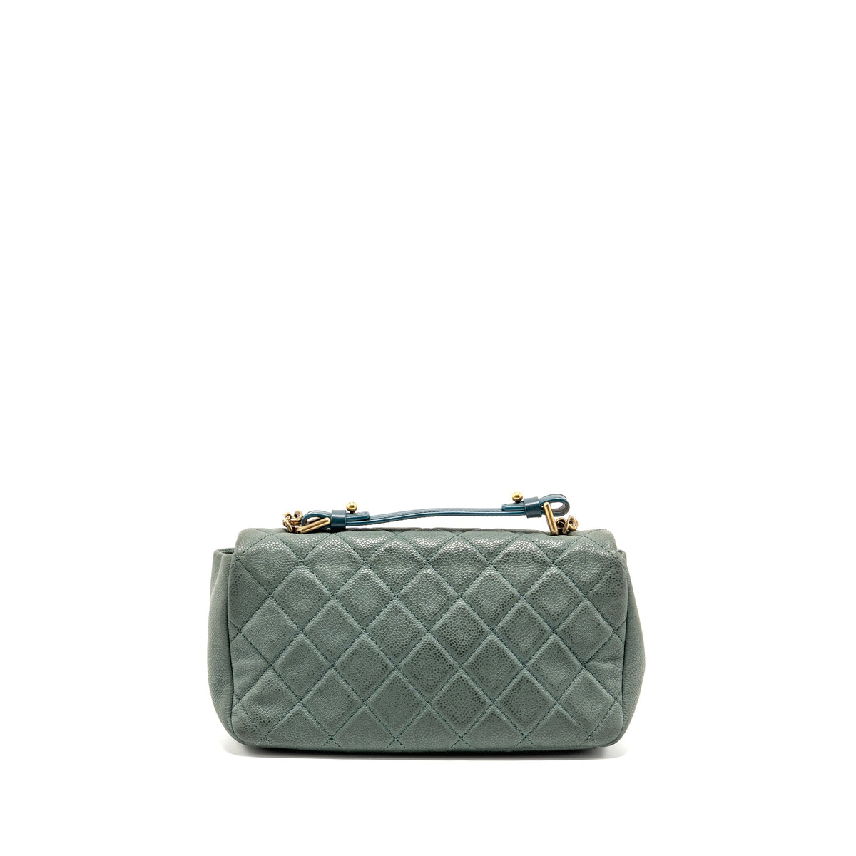 chanel-top-handle-flap-shoulder-bag-with-chain-caviar-dark-green-ghw