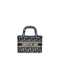 dior-mini-book-tote-bag-blue-oblique-embriodery-copy