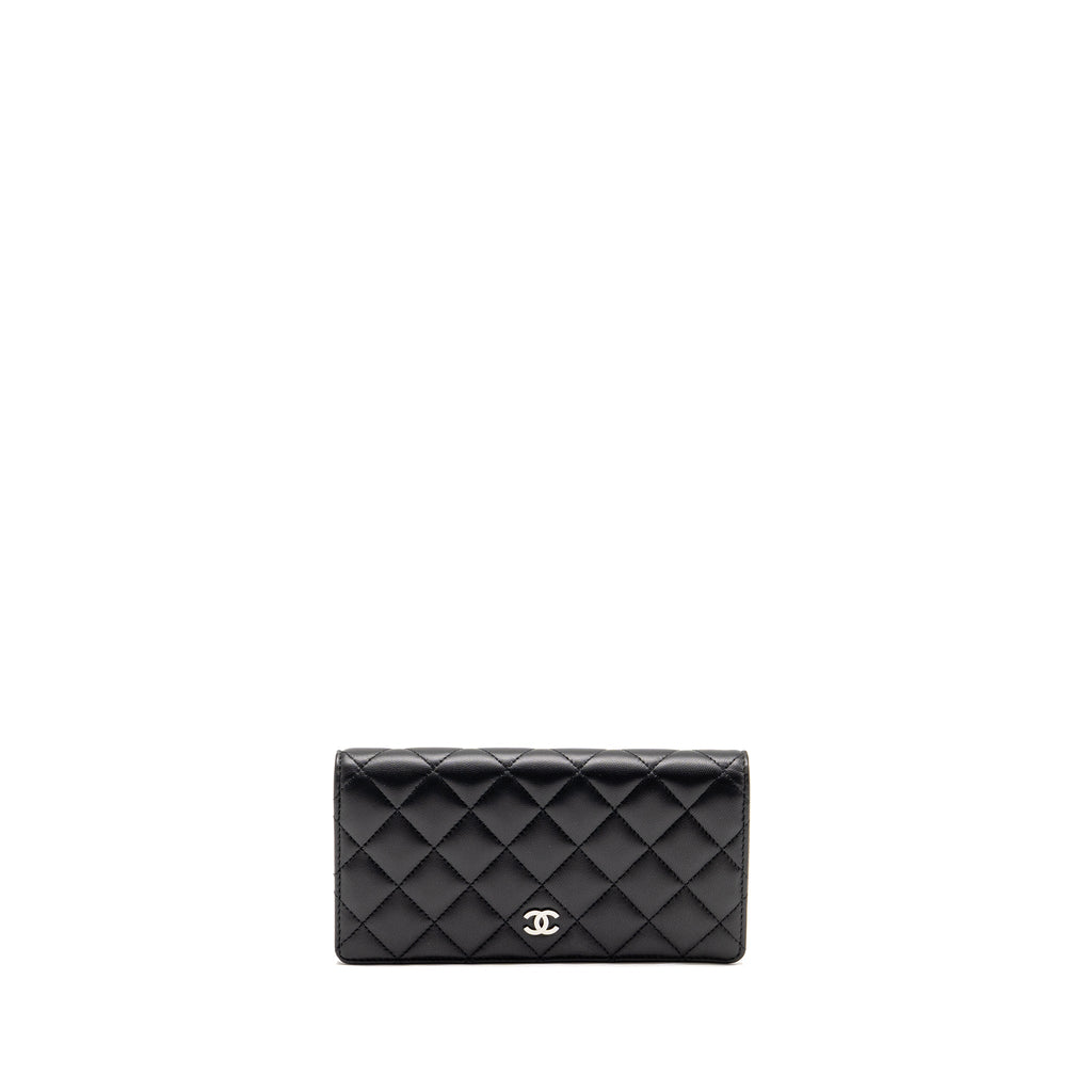 chanel-quilted-cc-long-wallet-leather-black-shw