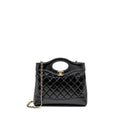 chanel-mini-31-bag-shiny-lambskin-black-lghw-microchip