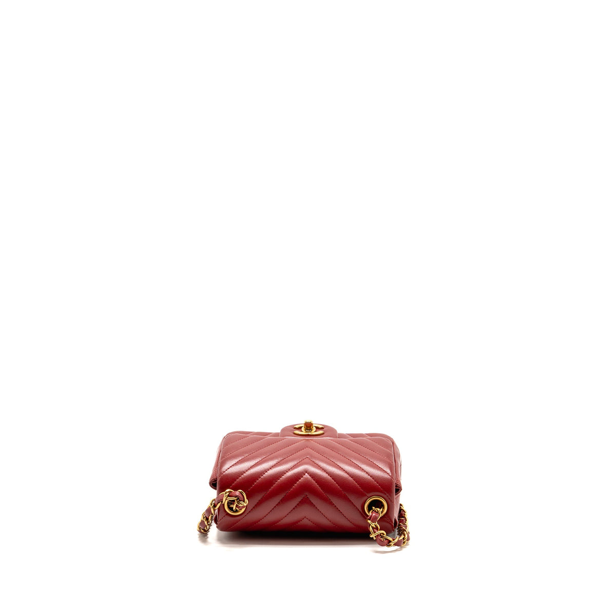 chanel-mini-square-flap-bag-chevron-lambskin-dark-red-ghw