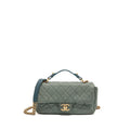 chanel-top-handle-flap-shoulder-bag-with-chain-caviar-dark-green-ghw
