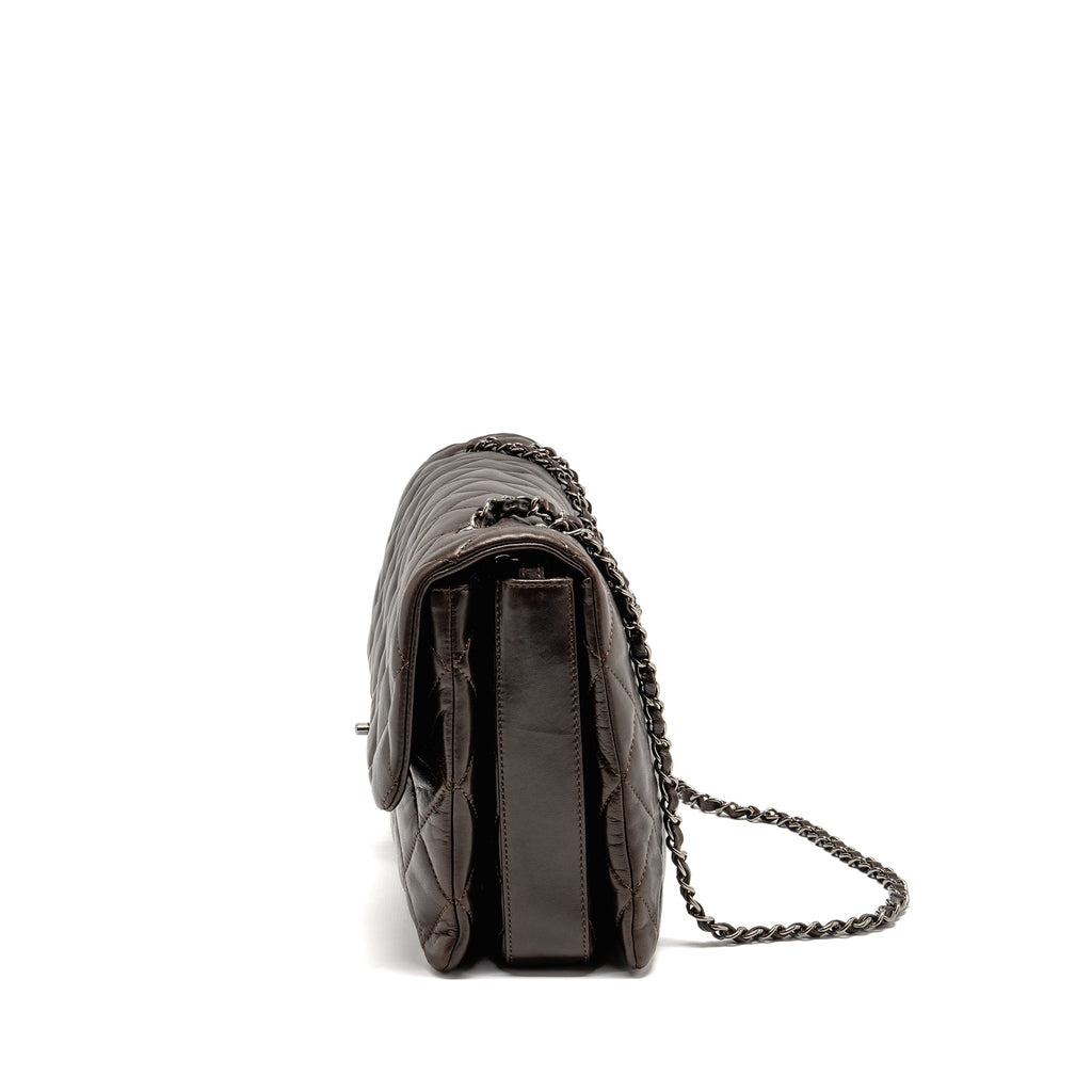 chanel-large-quilted-flap-bag-with-chain-lambskin-dark-brown-shw