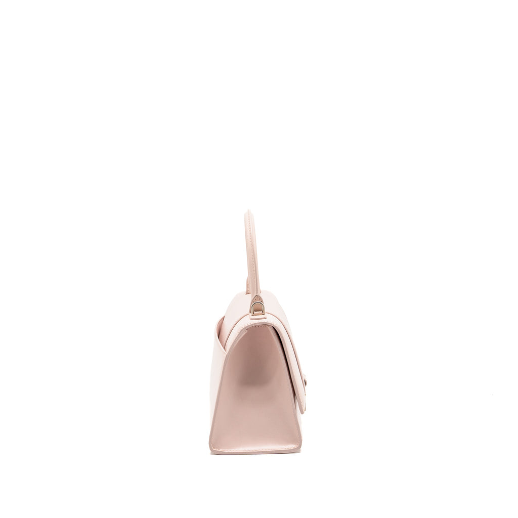 balenciaga-small-hourglass-bag-calfskin-light-rose-shw