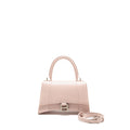 balenciaga-small-hourglass-bag-calfskin-light-rose-shw