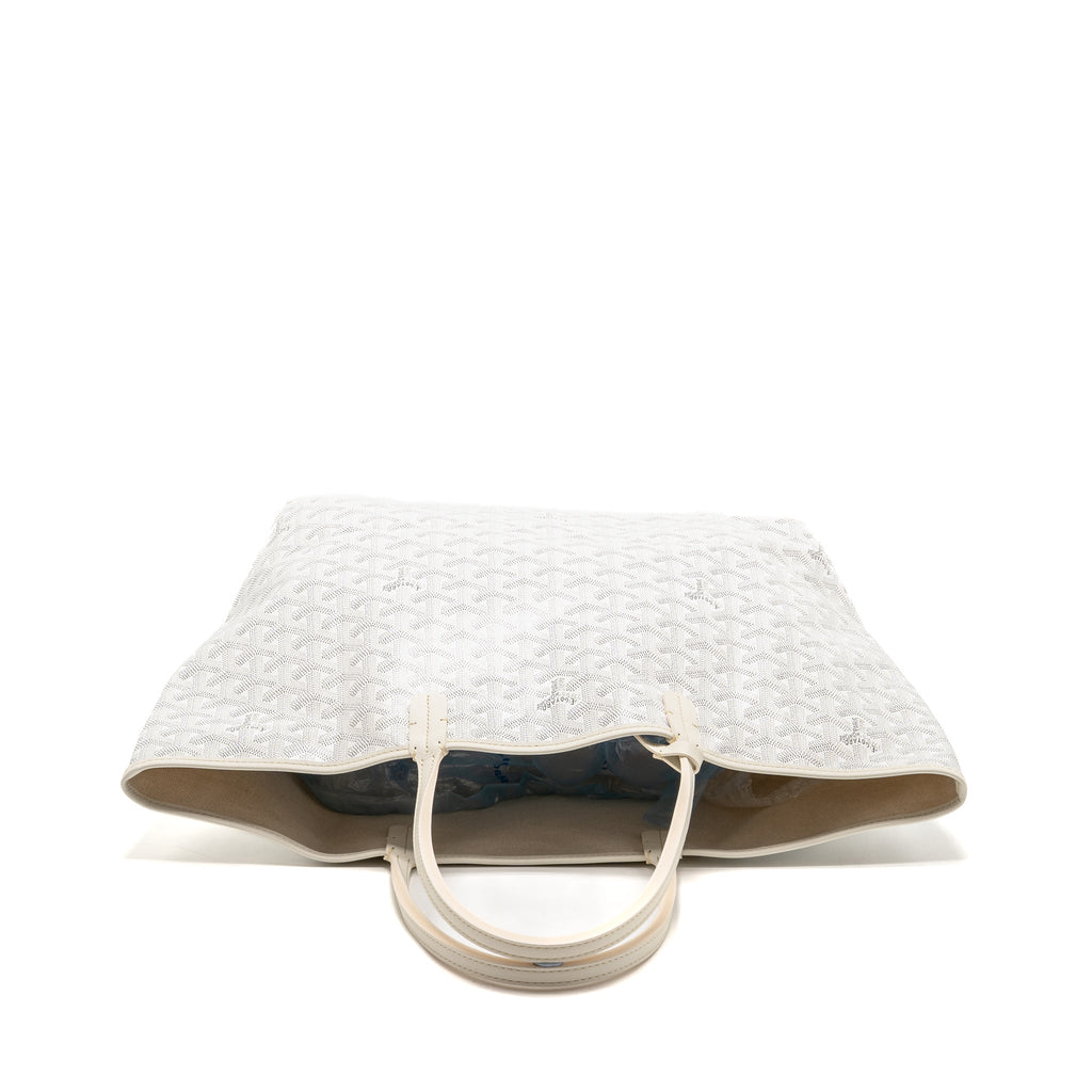 goyard-saint-louis-pm-tote-limited-edition-goyardine-canvas-white-silver-shw