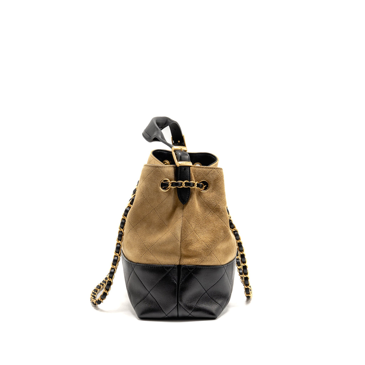 chanel-small-shopping-bag-suede-shiny-lambskin-beige-black-ghw-microchip