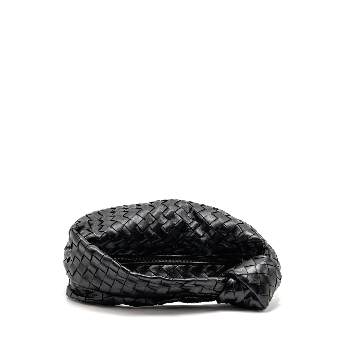 bottega-veneta-small-jodie-intrecciato-leather-black-shw