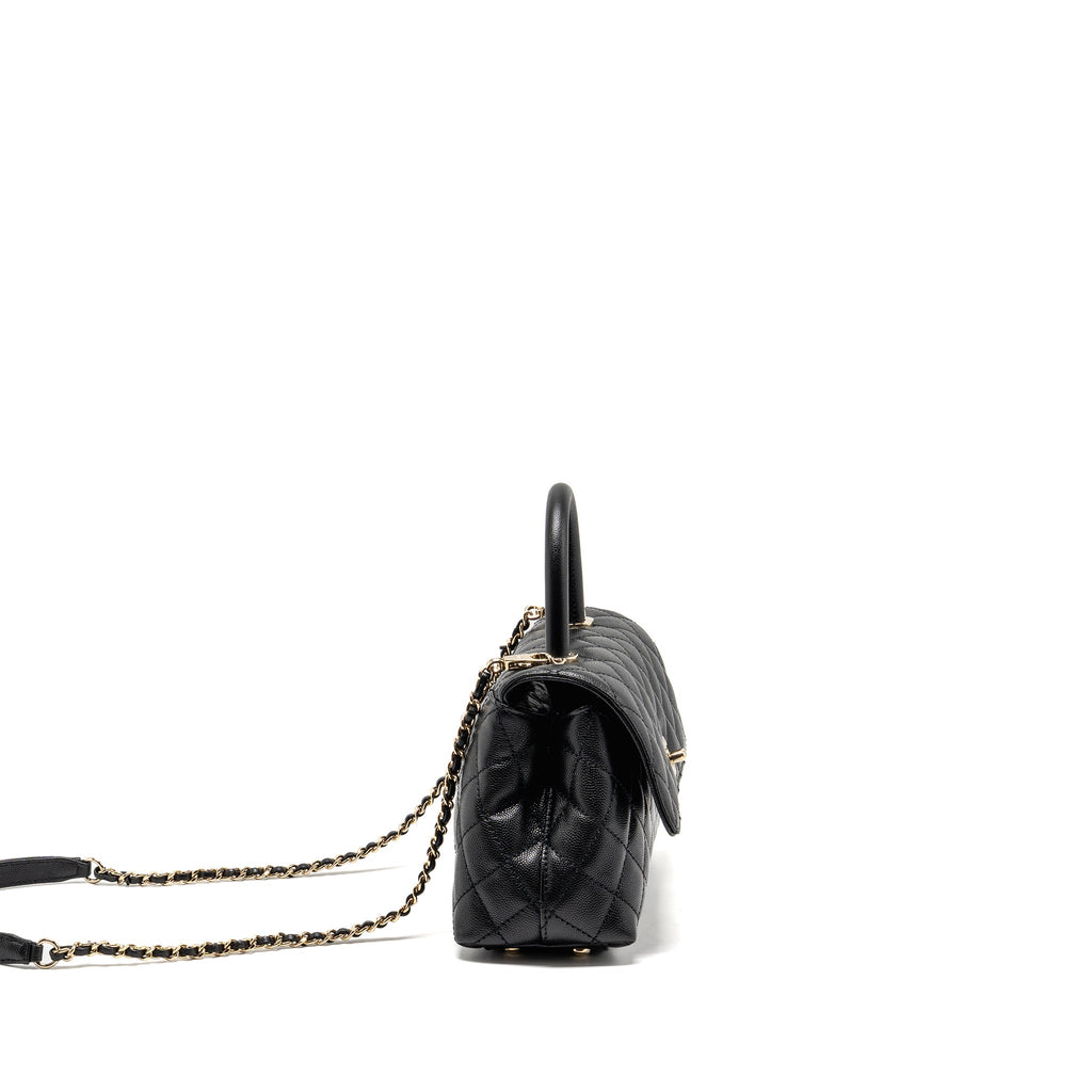 chanel-small-coco-handle-caviar-black-lghw-microchip-18