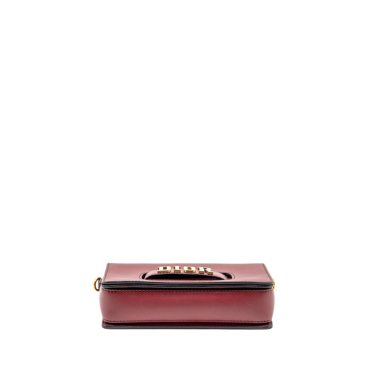 dior-diorevolution-flap-bag-dark-red-calfskin-ghw