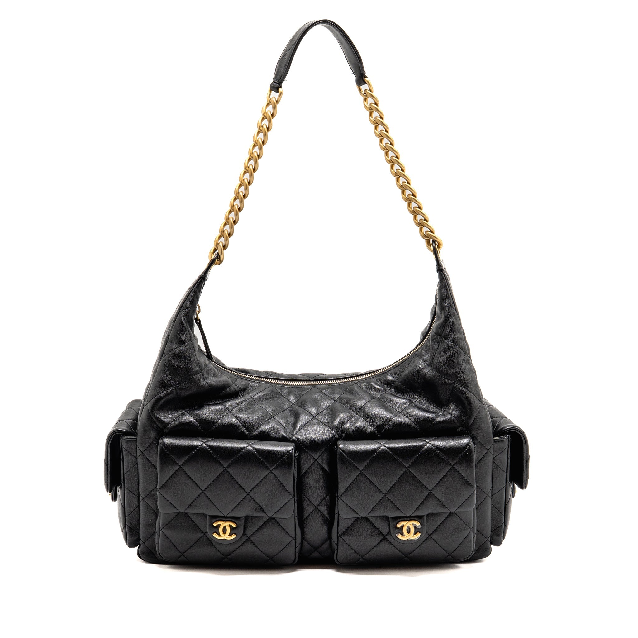 chanel-25c-maxi-hobo-bag-lambskin-black-ghw-microchip