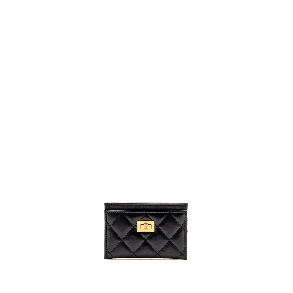 chanel-2-55-reissue-card-holder-aged-calfskin-black-ghw