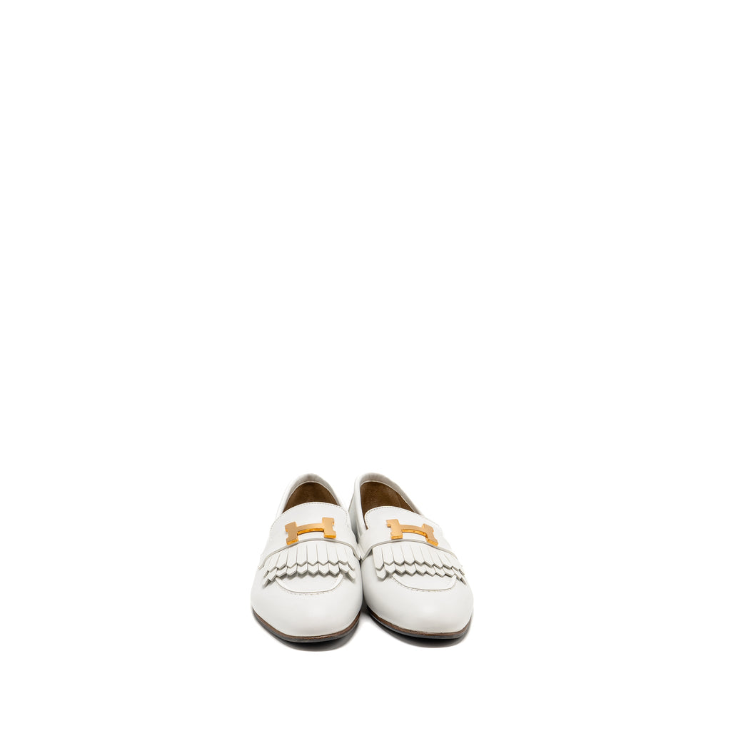 hermes-size-37-5-royal-loafer-calfskin-white-rghw-copy