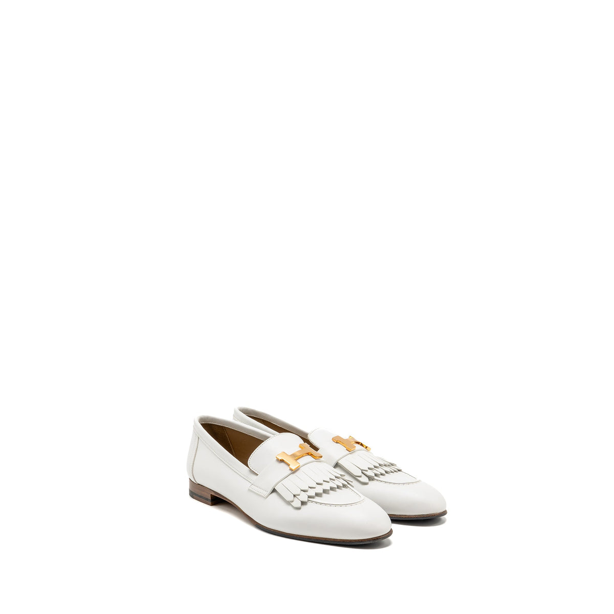 hermes-size-37-5-royal-loafer-calfskin-white-rghw-copy