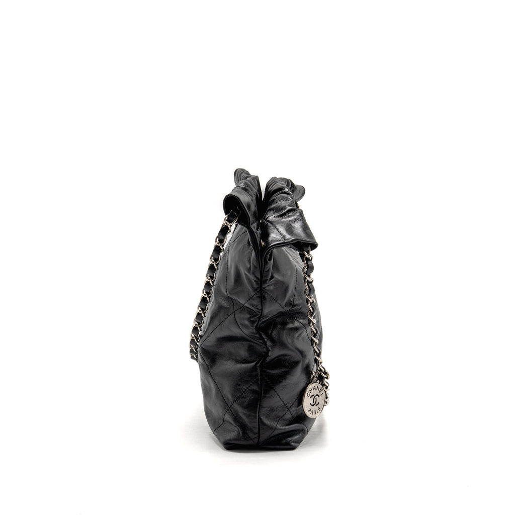 chanel-small-22-bag-shiny-calfskin-black-shw-microchip