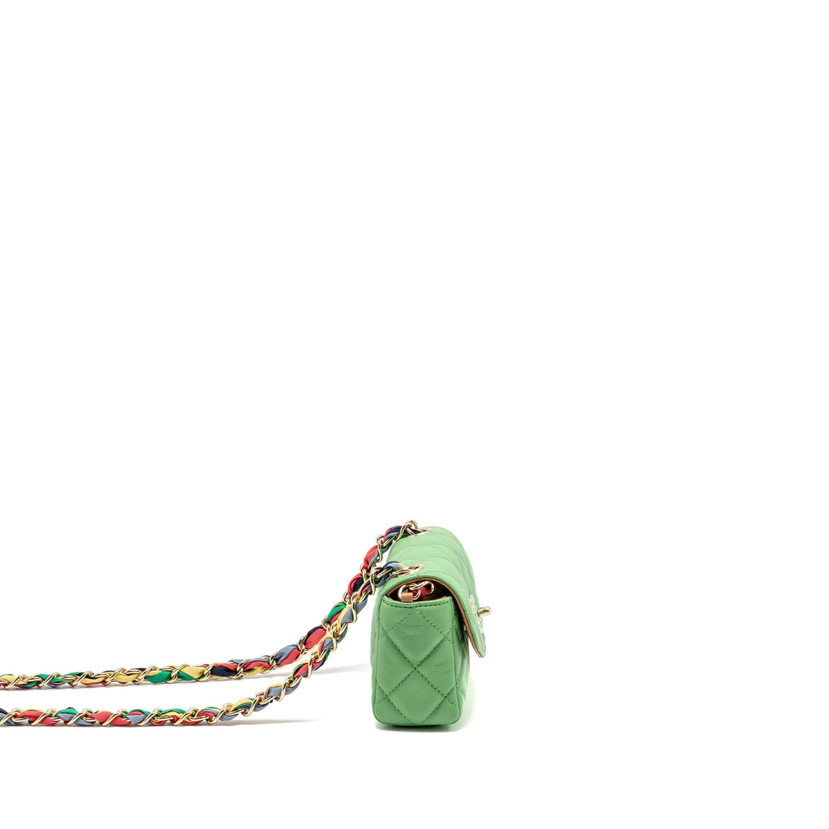 chanel-mini-scarf-entwined-chain-flap-bag-lambskin-green-multicolour-lghw-copy-1