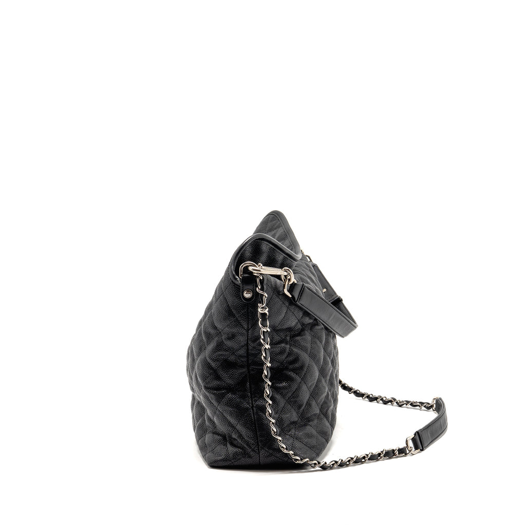 chanel-french-riviera-hobo-bag-caviar-black-shw