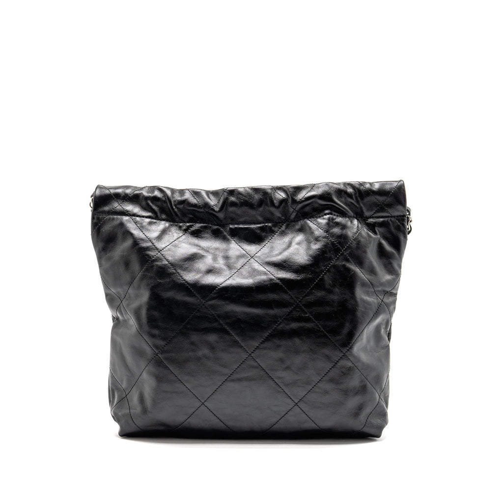 chanel-small-22-bag-shiny-calfskin-black-shw-microchip