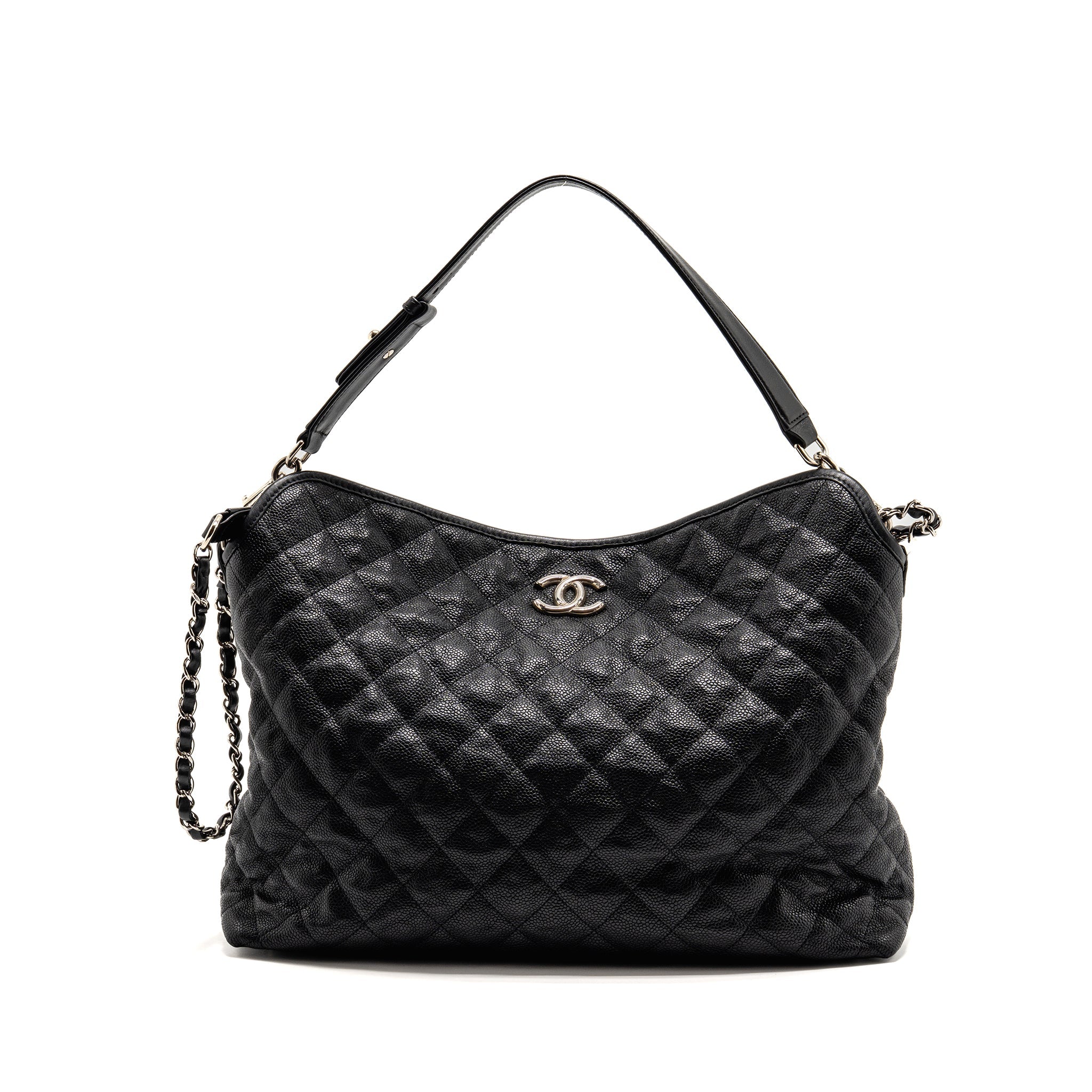chanel-french-riviera-hobo-bag-caviar-black-shw
