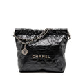 chanel-small-22-bag-shiny-calfskin-black-shw-microchip