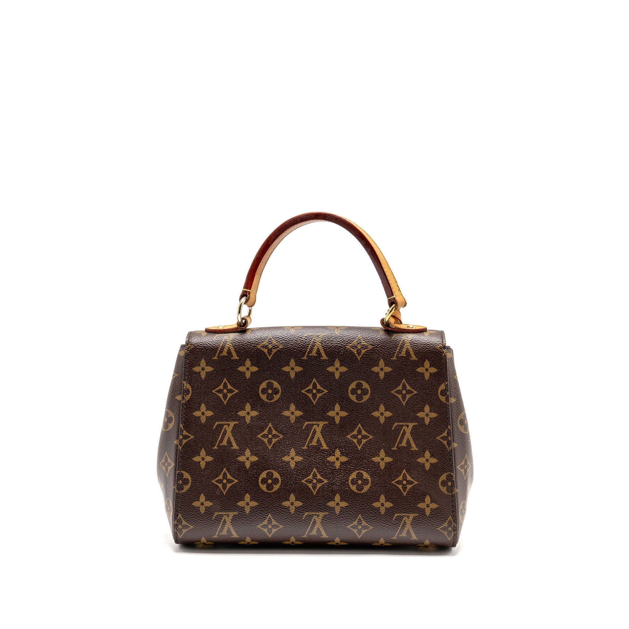 louis-vuitton-cluny-bb-monogram-canvas-with-pink-strap-ghw-1