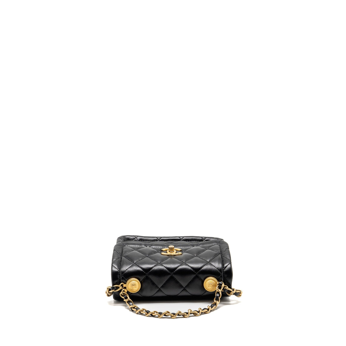 chanel-quilted-square-flap-bag-lambskin-black-ghw