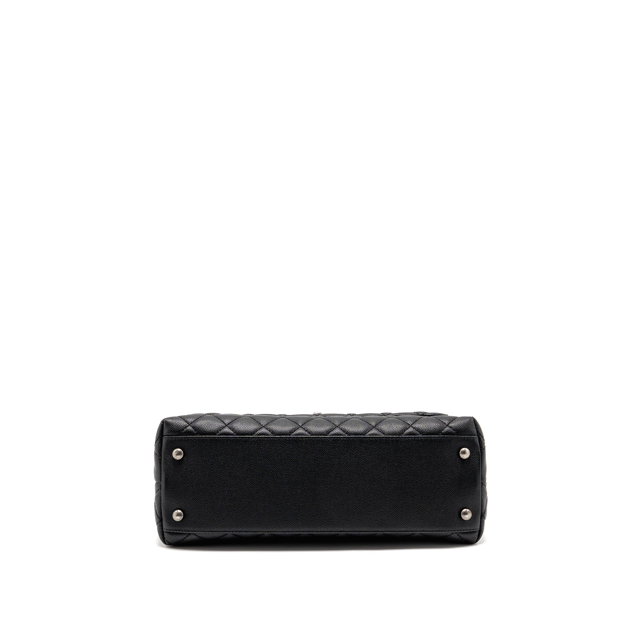 chanel-medium-coco-handle-caviar-lizard-handle-black-burgundy-ruthenium-hardware-copy-1