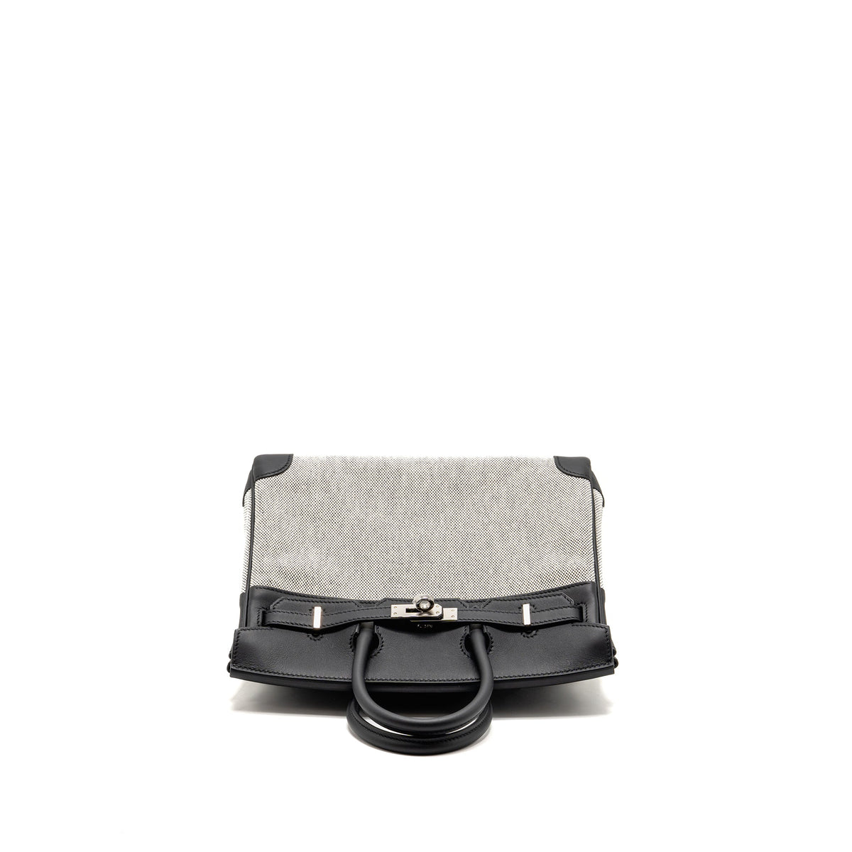 hermes-birkin-25-toile-swift-canvas-black-shw-stamp-k