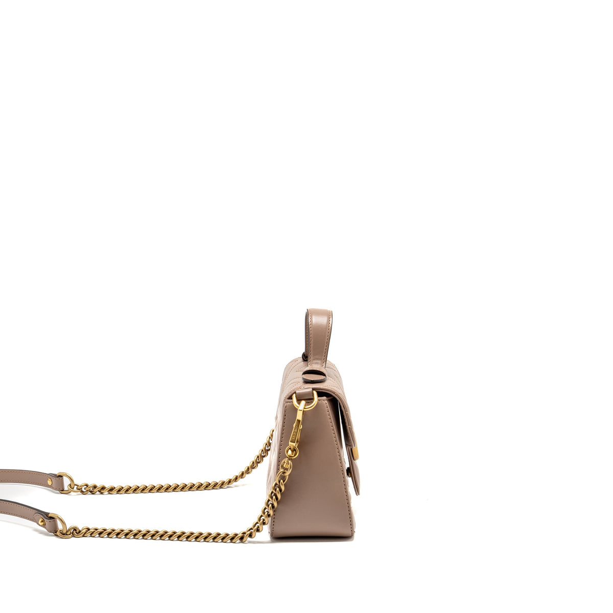 gucci-gg-marmont-mini-top-handle-bag-leather-dark-beige-ghw-1