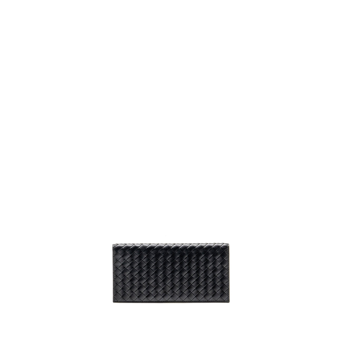 bottega-veneta-intrecciato-long-wallet-calfskin-black