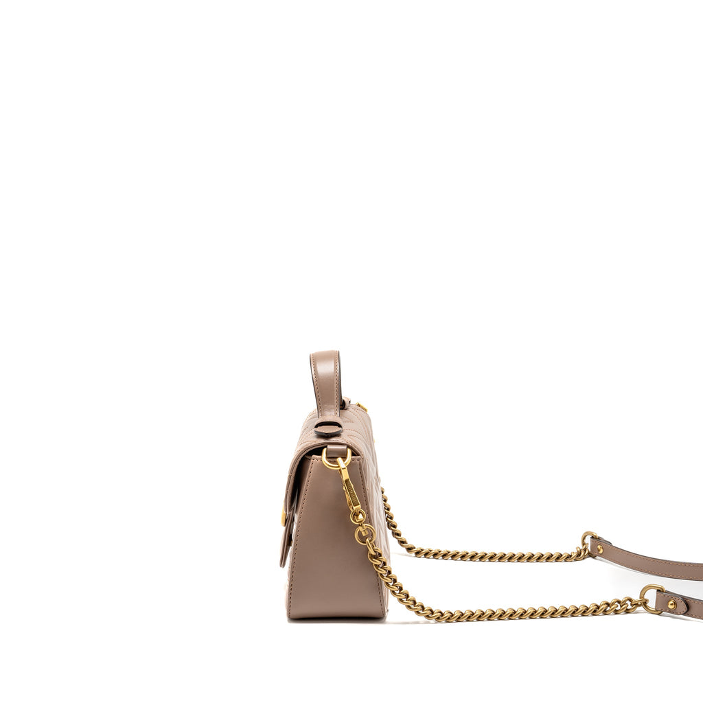 gucci-gg-marmont-mini-top-handle-bag-leather-dark-beige-ghw-1
