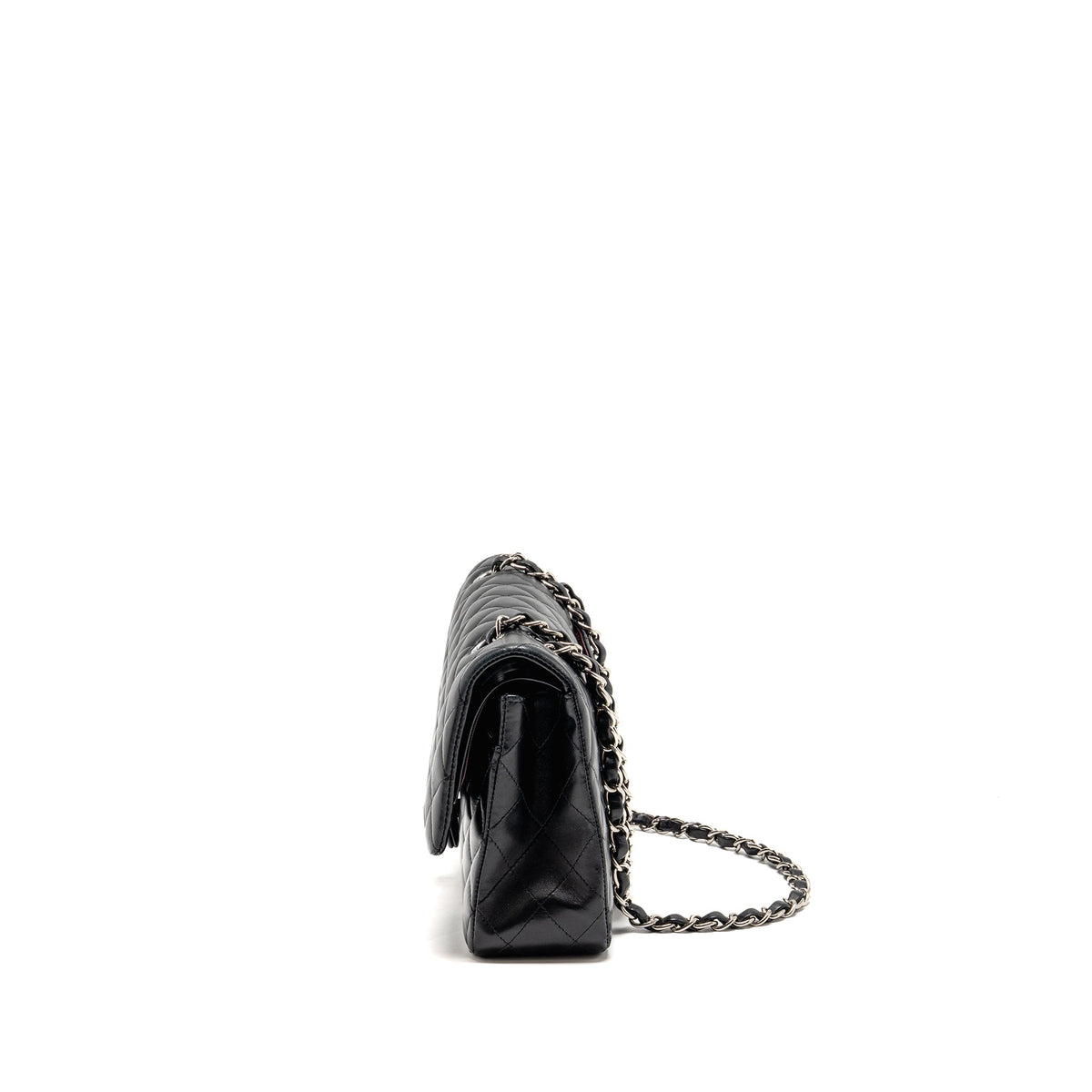 chanel-medium-classic-double-flap-bag-lambskin-black-shw-copy-3