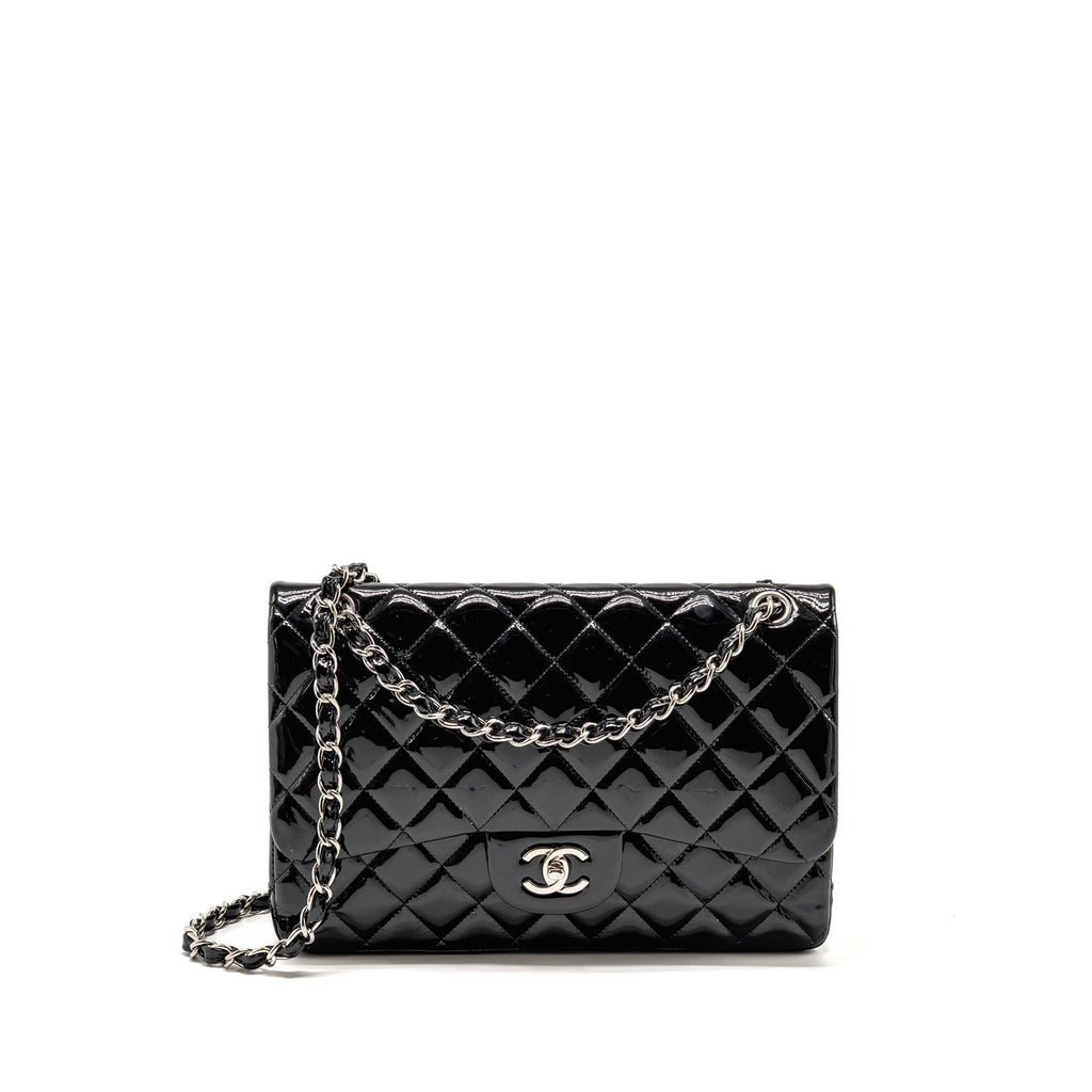 chanel-jumbo-classic-double-flap-bag-patent-black-shw-3