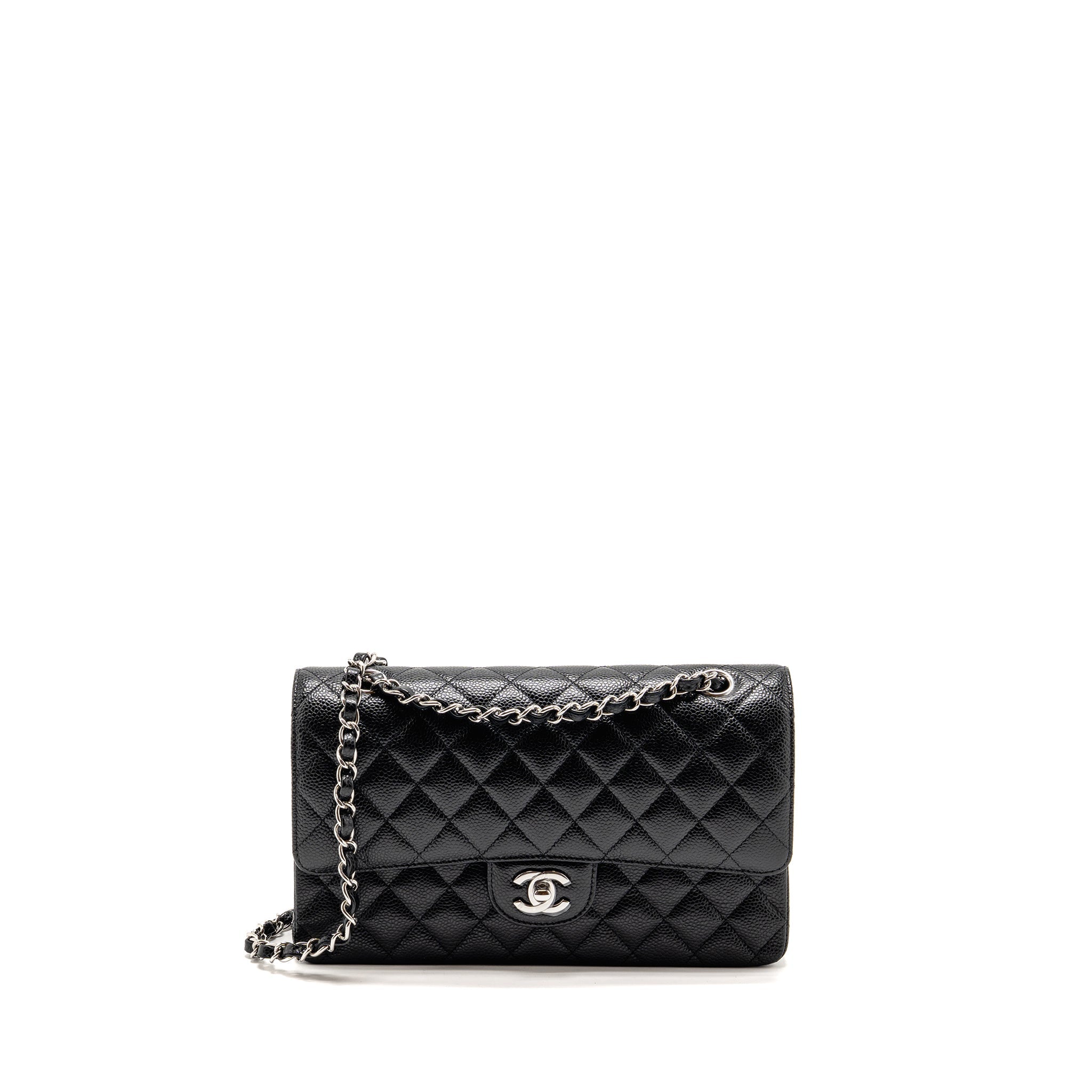 chanel-medium-classic-double-flap-bag-caviar-black-shw-microchip-4